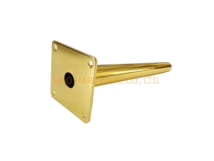 Sofa Leg Brassed Plated Gold Color